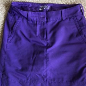 NIKE golf skort, purple